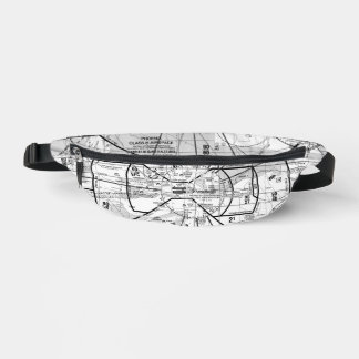 Sacs Banane Graphique aéronautique