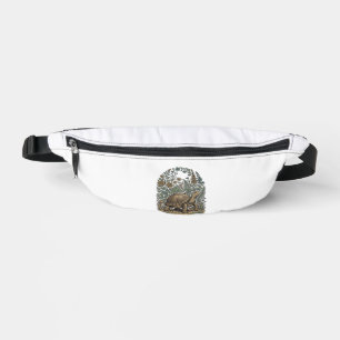 Sacs Banane Gravure vintage tortue jardin botanique