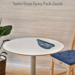 Sacs Banane Gris textiles