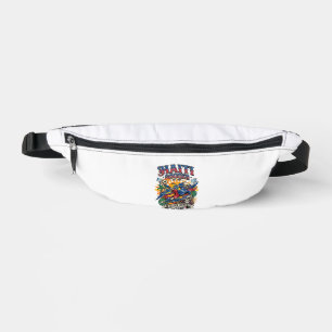 Sacs Banane Haïti Foot Skeleton Buteur Nations Style Affiche