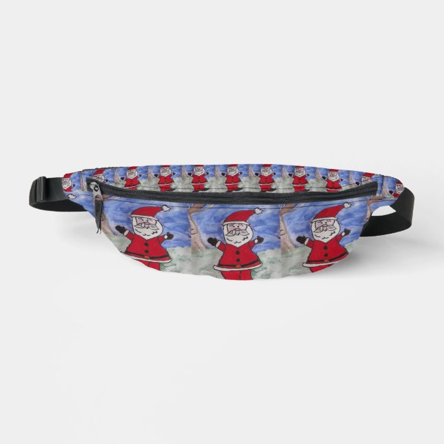 Sacs Banane Happy Père Noël Bum Bag (Recto)