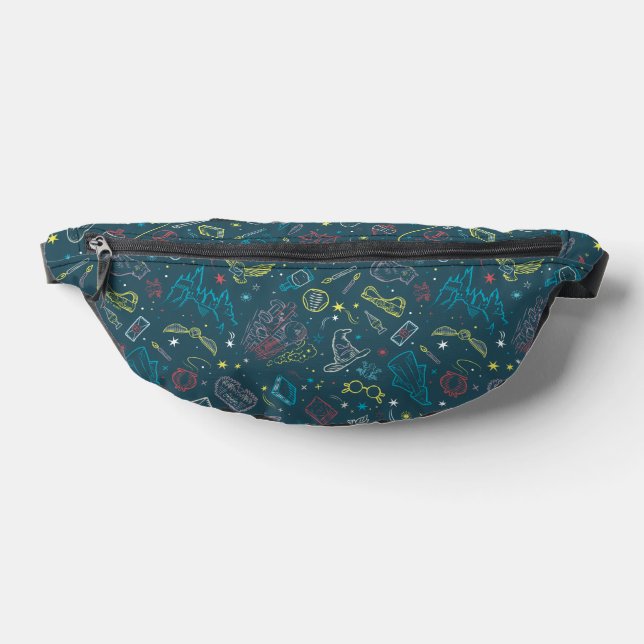 Sacs Banane HARRY POTTER™ Motifs de ligne d'objets d'art (Poser)