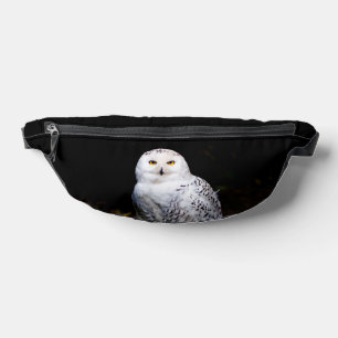 Sacs Banane Hibou des neiges majestueux d'hiver