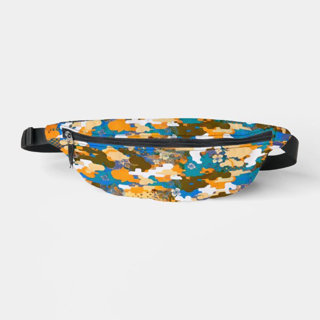 Sacs Banane High-contrast Urban Digital Camouflage Pattern  (Recto)