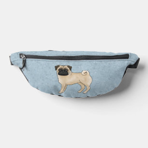 Sacs Banane Illustration de chien de dessin animé mignon Boule