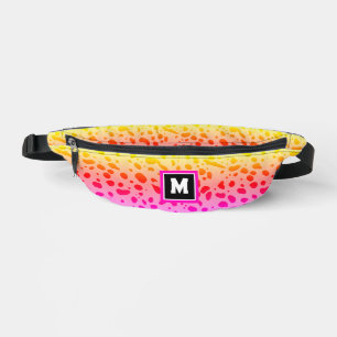 Sacs Banane Imprimé d'animal sauvage rose jaune mignon tendanc