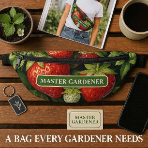 Sacs Banane Imprimé fraise de Master Gardener