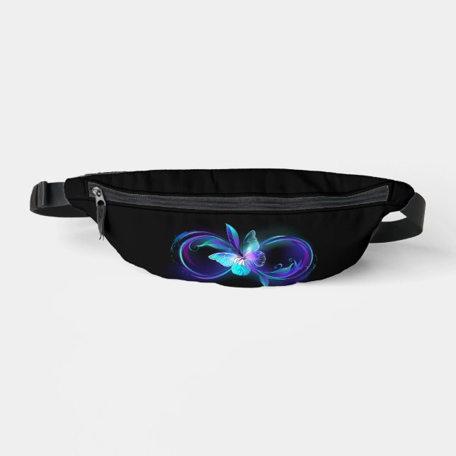 Sacs Banane Infinité brillante avec papillon magique (Recto)