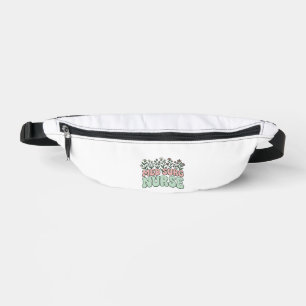 Sacs Banane Infirmière en chirurgie florale vintage vector des