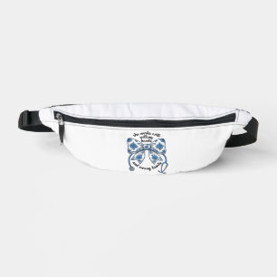 Sacs Banane Infirmière Stethoscope à Noeud Papillon Floral Gra