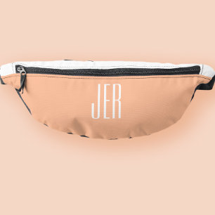 Sacs Banane Initiales de monogramme moderne personnalisables p