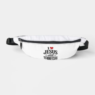 Sacs Banane J'aime Jésus et Tennessee Vintage Design Chrétien