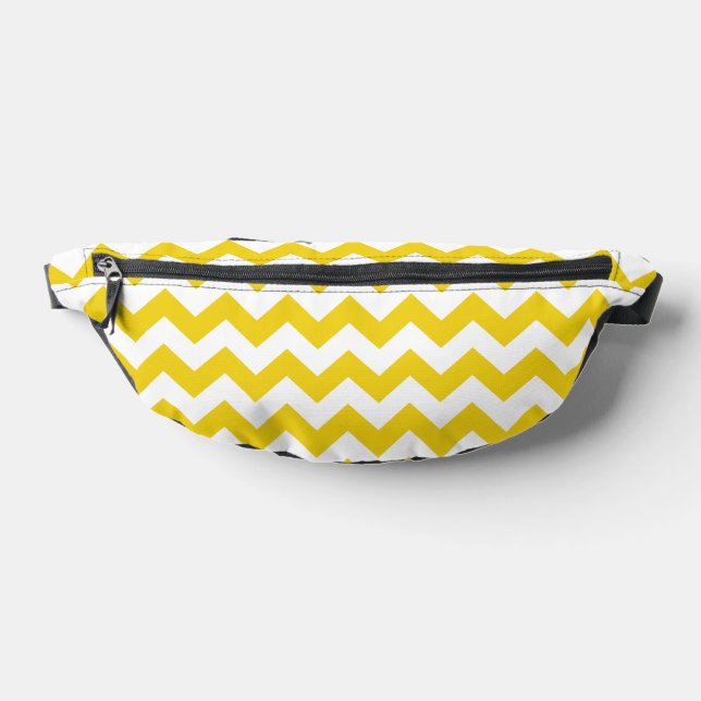 Sacs Banane Jaune Zigzag, Jaune Chevron, Motif géométrique (Poser)