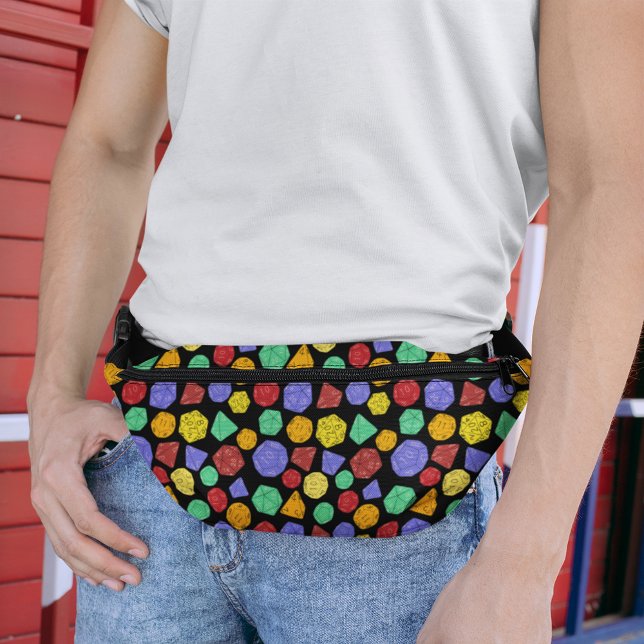 Sacs Banane Jeu RPG Dice, Conseil, Jeux d'Imaginaire Patternes (Créateur téléchargé)