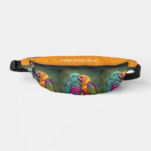 Sacs Banane "Joie de Perroquet Arc-en-ciel"