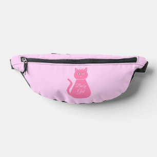 Sacs Banane Joli chat fille rose sur mesure