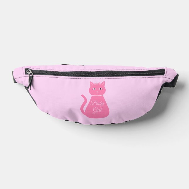 Sacs Banane Joli chat fille rose sur mesure (Poser)