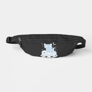 Sacs Banane Joli chaton Halloween Chat gothique Esthétique Ess