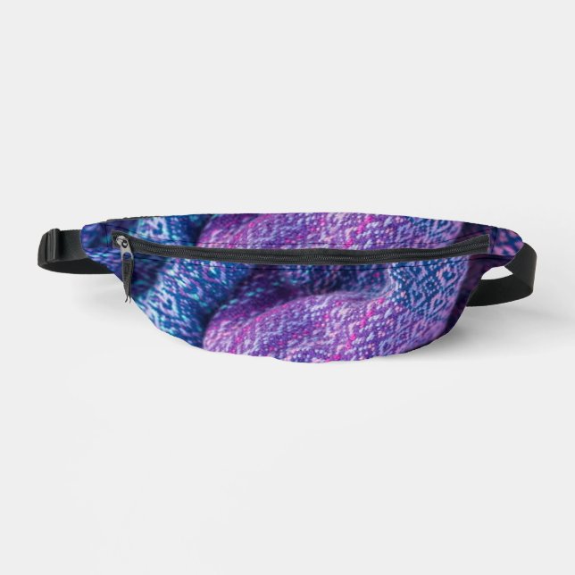 Sacs Banane Joli mélange violet et bleu (Recto)