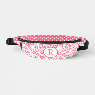 Sacs Banane Joli Salon Motif rose Monogramme