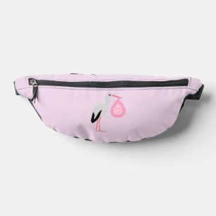 Sacs Banane Jolie chatte rose bébé fille Stork