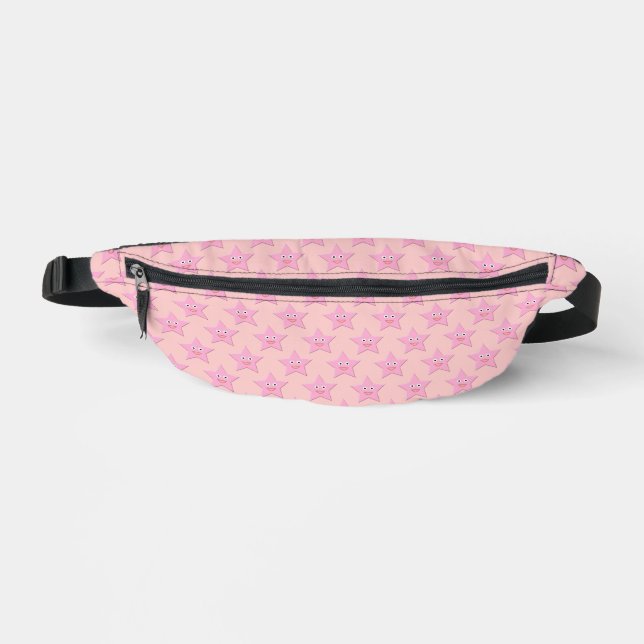 Sacs Banane Jolie étoile rose (Recto)