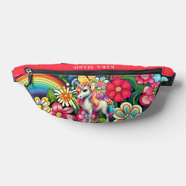 Sacs Banane Jote girls unicorn ajouter nom (Poser)