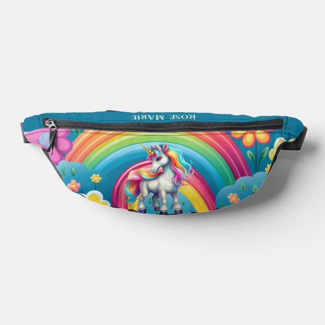 Sacs Banane Jote girls unicorn ajouter nom (Poser)