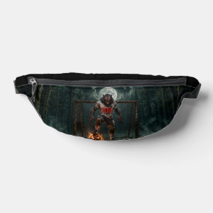 Sacs Banane Joueur de football Loup-Garou Art Horreur Hallowee