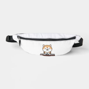 Sacs Banane Kawaii Chien mignon Jouer Piano Clavier