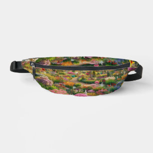 Sacs Banane La magie des fleurs - un paradis des couleurs