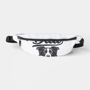 Sacs Banane La vie de papa Border Collie est difficile Design