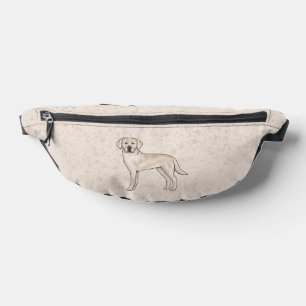 Sacs Banane Labrador Retriever crème Chien Lab Cartoon Mignon
