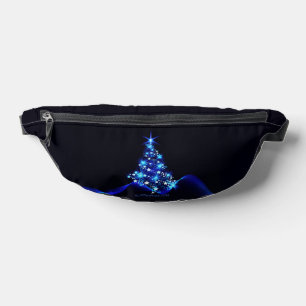 Sacs Banane l'arbre de Noël stylisé et lumineux de SlipperyJoe