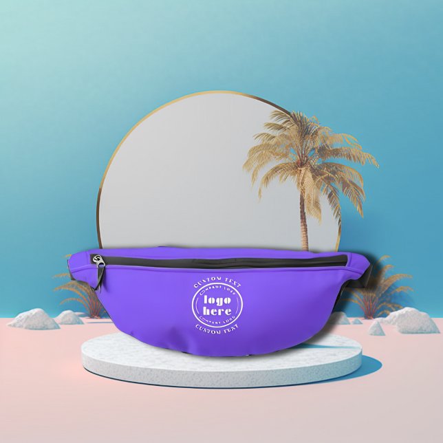 Sacs Banane Lavender Indigo Company Logo Promotion d'entrepris (Créateur téléchargé)