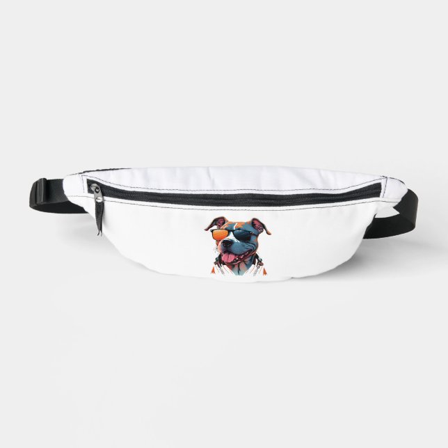 Sacs Banane Le chien le plus cool du monde (Recto)