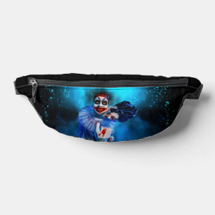 Sacs Banane Le clown de SlipperyJoe Happy Halloween rouge b