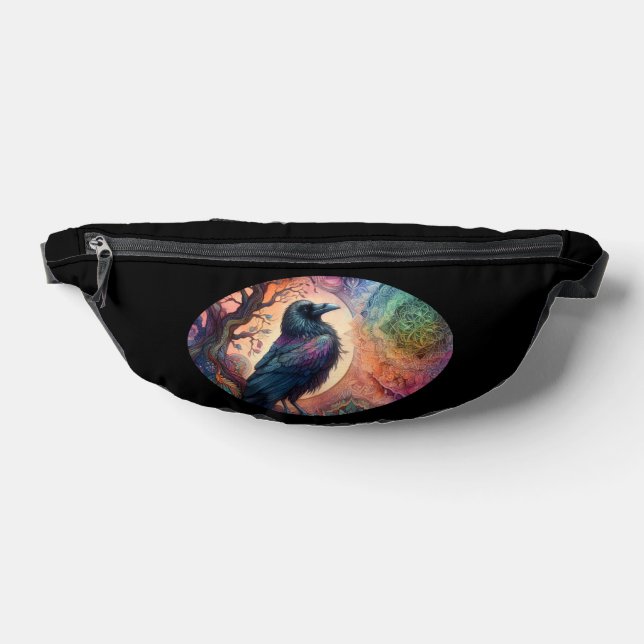 Sacs Banane Le Corbeau de la vie Mandala Pagan (Poser)