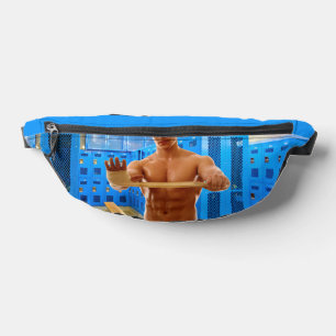 Sacs Banane Le SlipperyJoe homme musclé torse nu abs poitrine