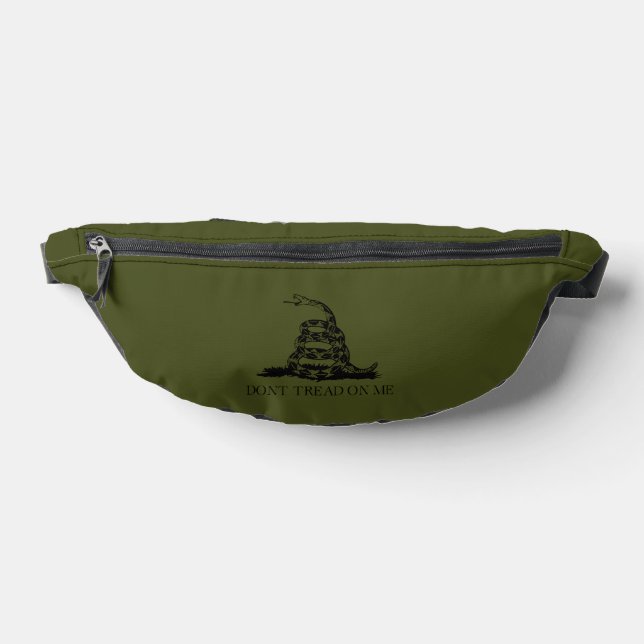 Sacs Banane Le vert de l'armée ne me touche pas (Poser)