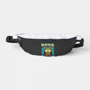 Sacs Banane Les chiens sont notre lien vers le paradis Retro V