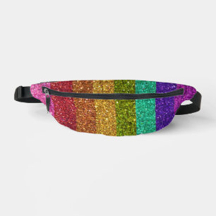 Sacs Banane LGBT Gay pride Rainbow Parties scintillant Glam Lu