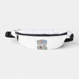 Sacs Banane Licorne Camping avec Licornes Kawaii Autocollant e