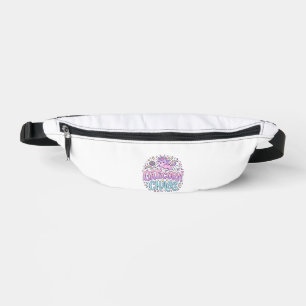 Sacs Banane Licorne Caticorne Chaos Mignon Pastel Graphique de