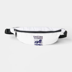 Sacs Banane Licorne de la conception graphique de nuit Zazzle