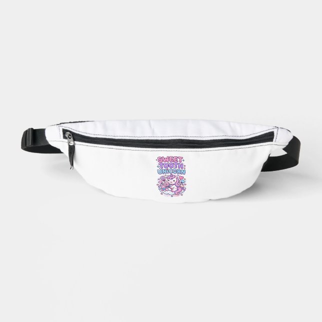Sacs Banane Licorne Douce Dent Licorne Mignonne Pastel Mignon  (Recto)
