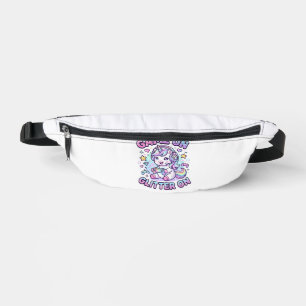 Sacs Banane Licorne Jeu Sur Paillettes Sur Graphisme Marchandi