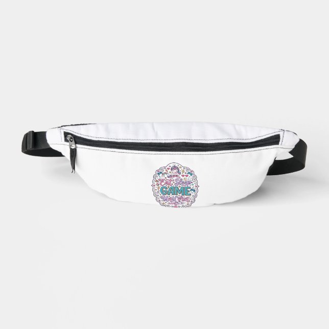 Sacs Banane Licorne Manger Dormir Jeu Licorne Impression Ludiq (Recto)