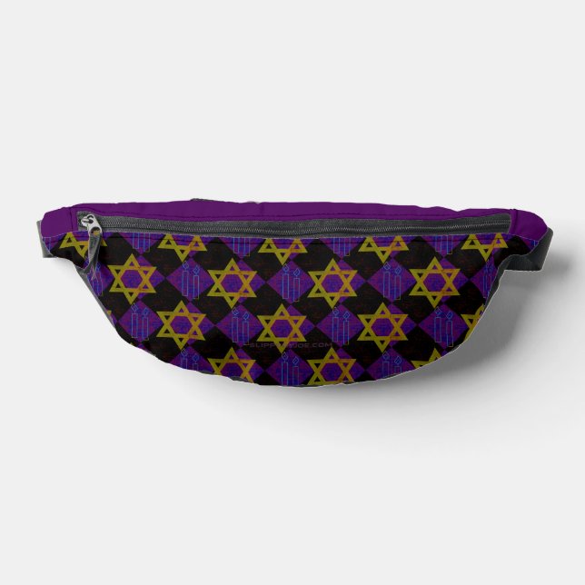 Sacs Banane L'image sur le thème de Hanukkah de SlipperyJoe's  (Poser)