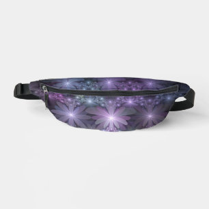 Sacs Banane Lit de fleurs tendance brillant art fractal abstra